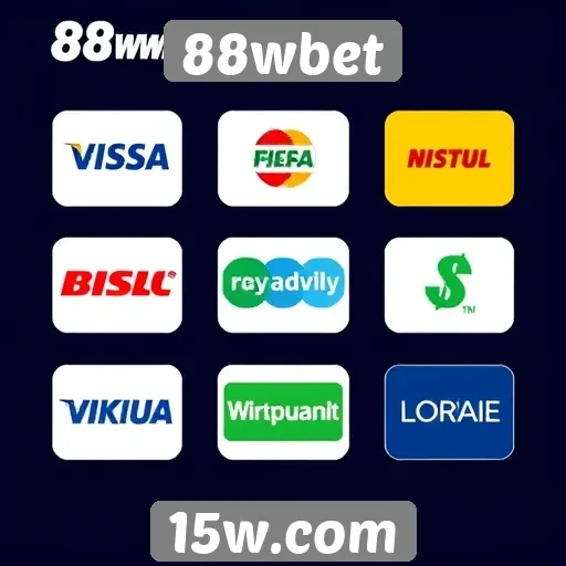 Métodos de pagamento diversificados no 88wbet